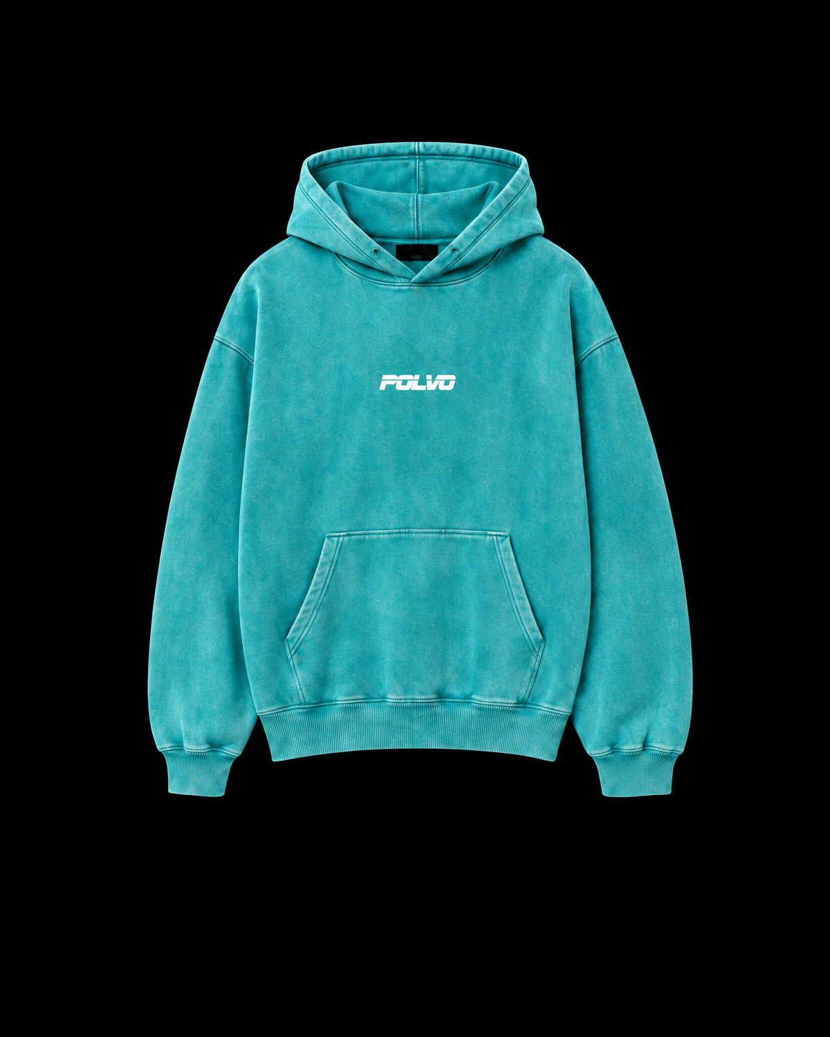 Polvo Washed Core Logo Hoodie