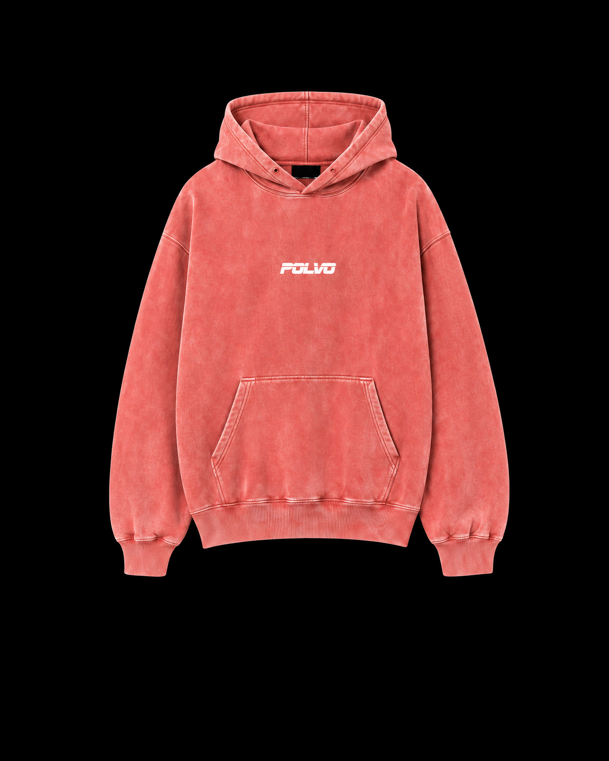 Polvo Washed Core Logo Hoodie