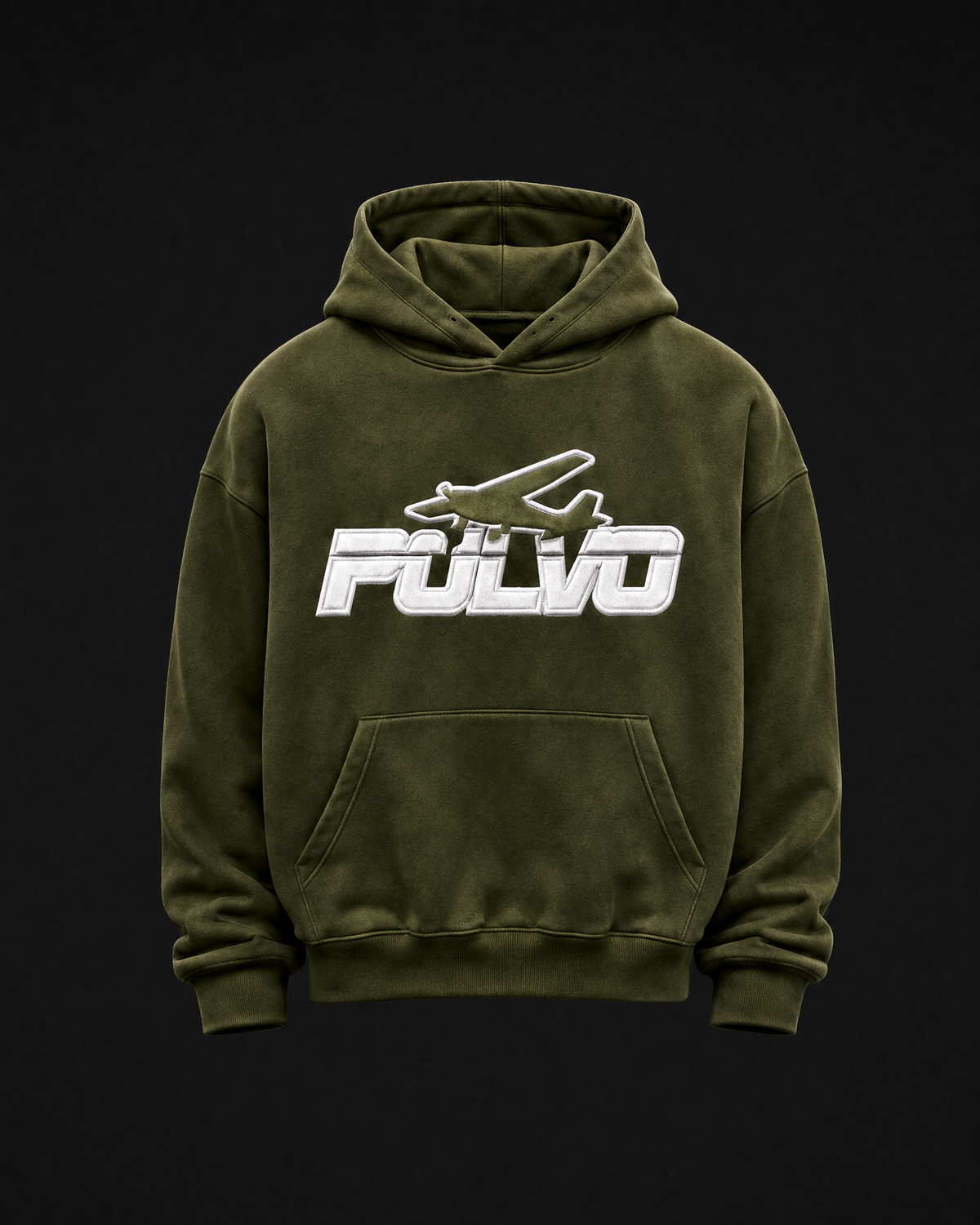Polvo Flight Logo Hoodie