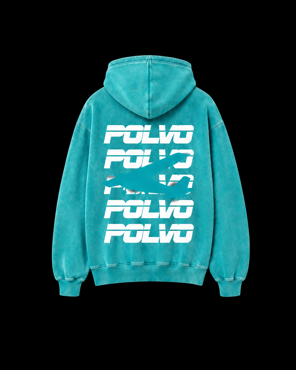 Polvo Washed Core Logo Hoodie