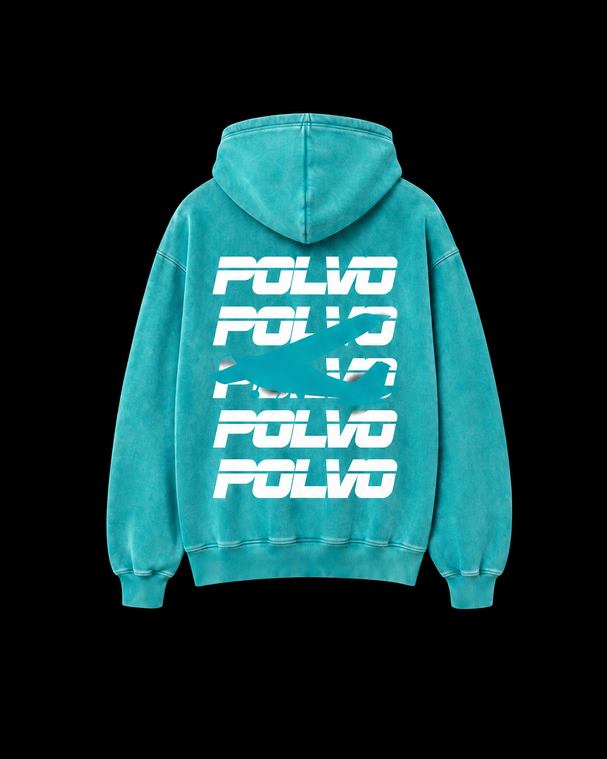 Polvo Washed Core Logo Hoodie
