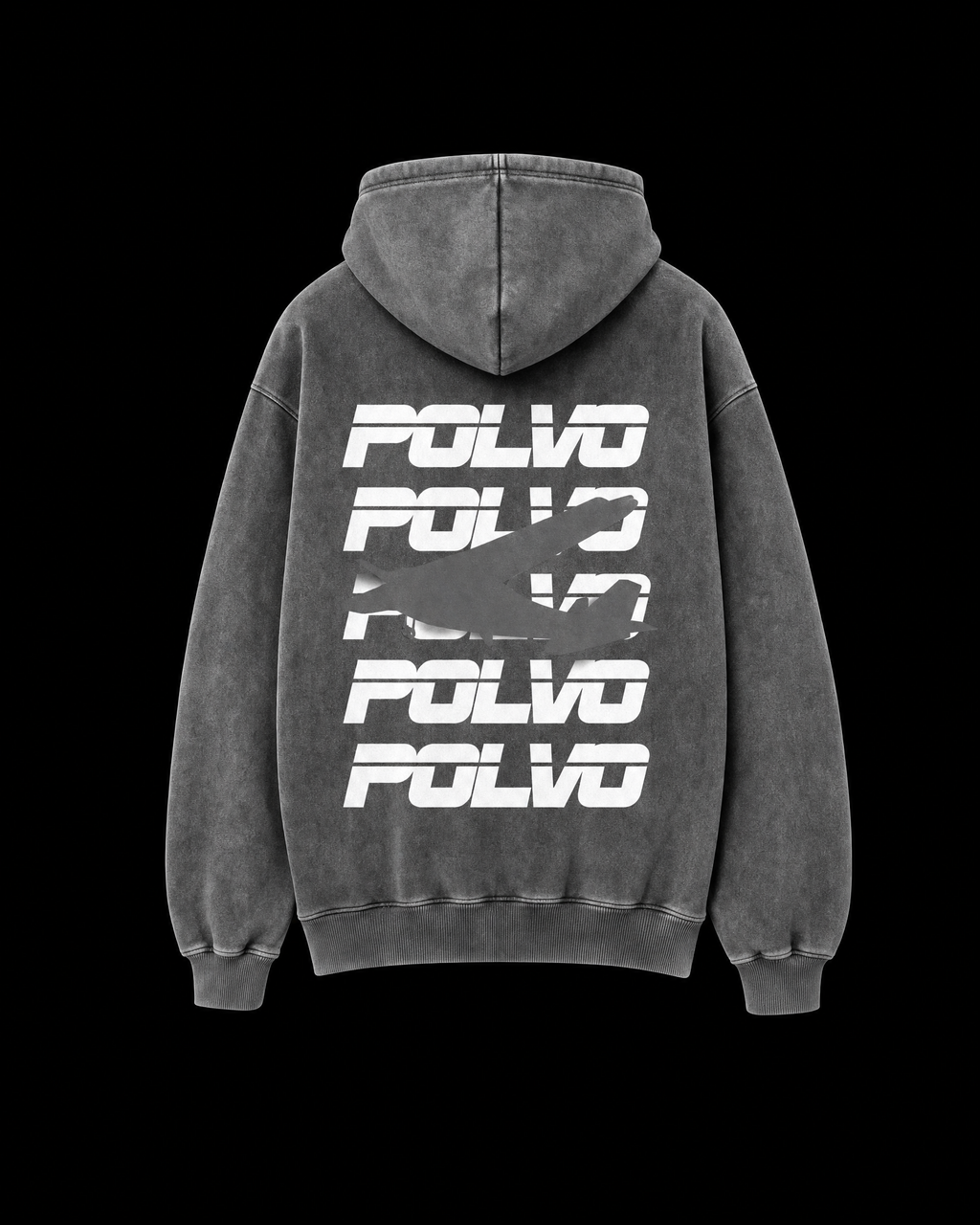 Polvo Washed Core Logo Hoodie